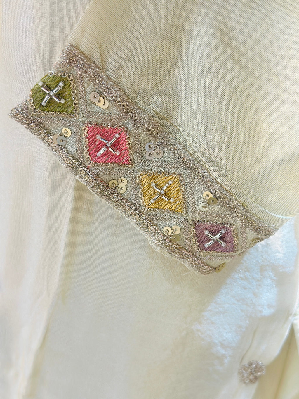 PURE ZARI TISSUE PLAZO SET