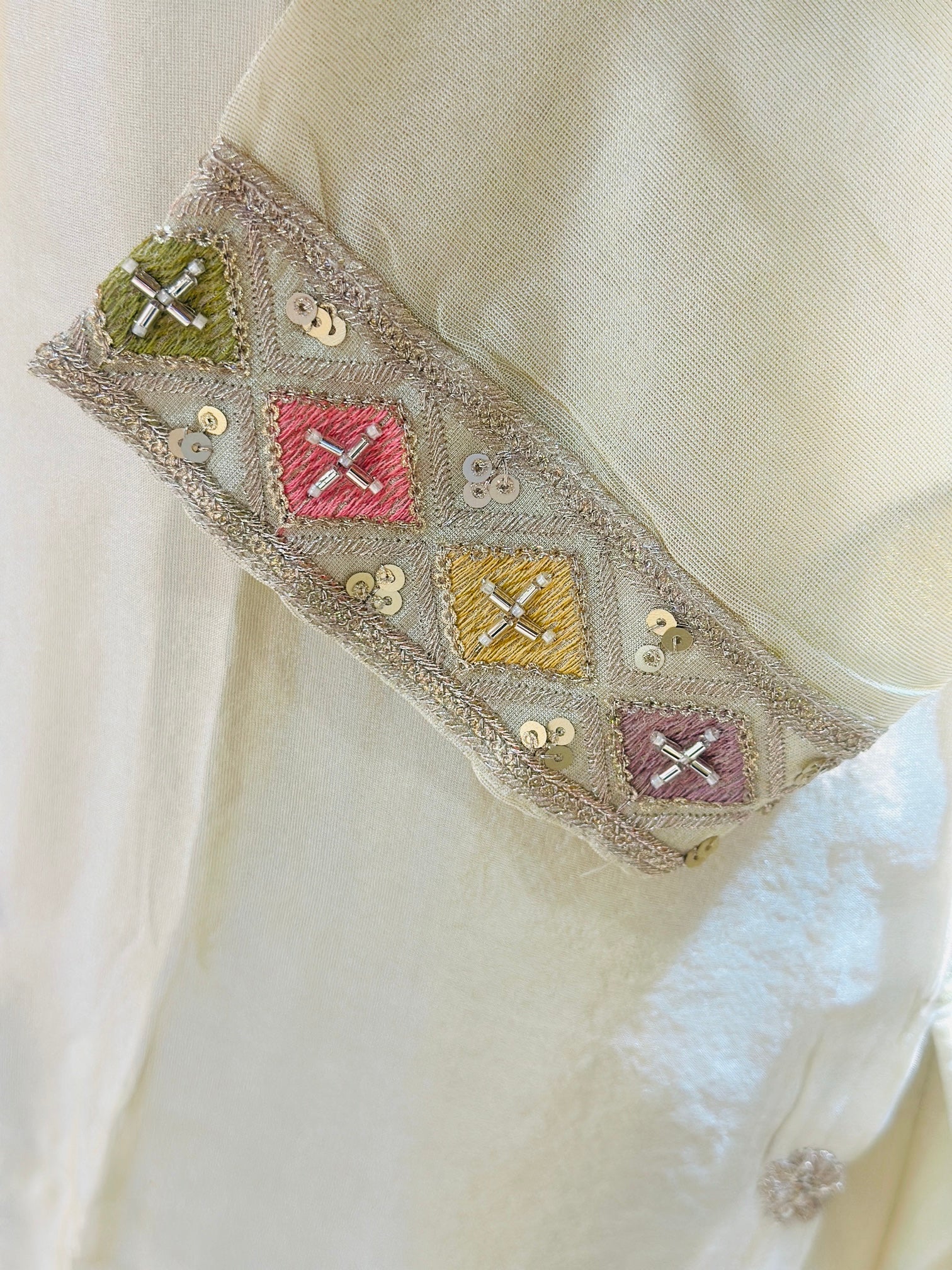 PURE ZARI TISSUE PLAZO SET