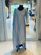 PURE ZARI TISSUE SUIT SET