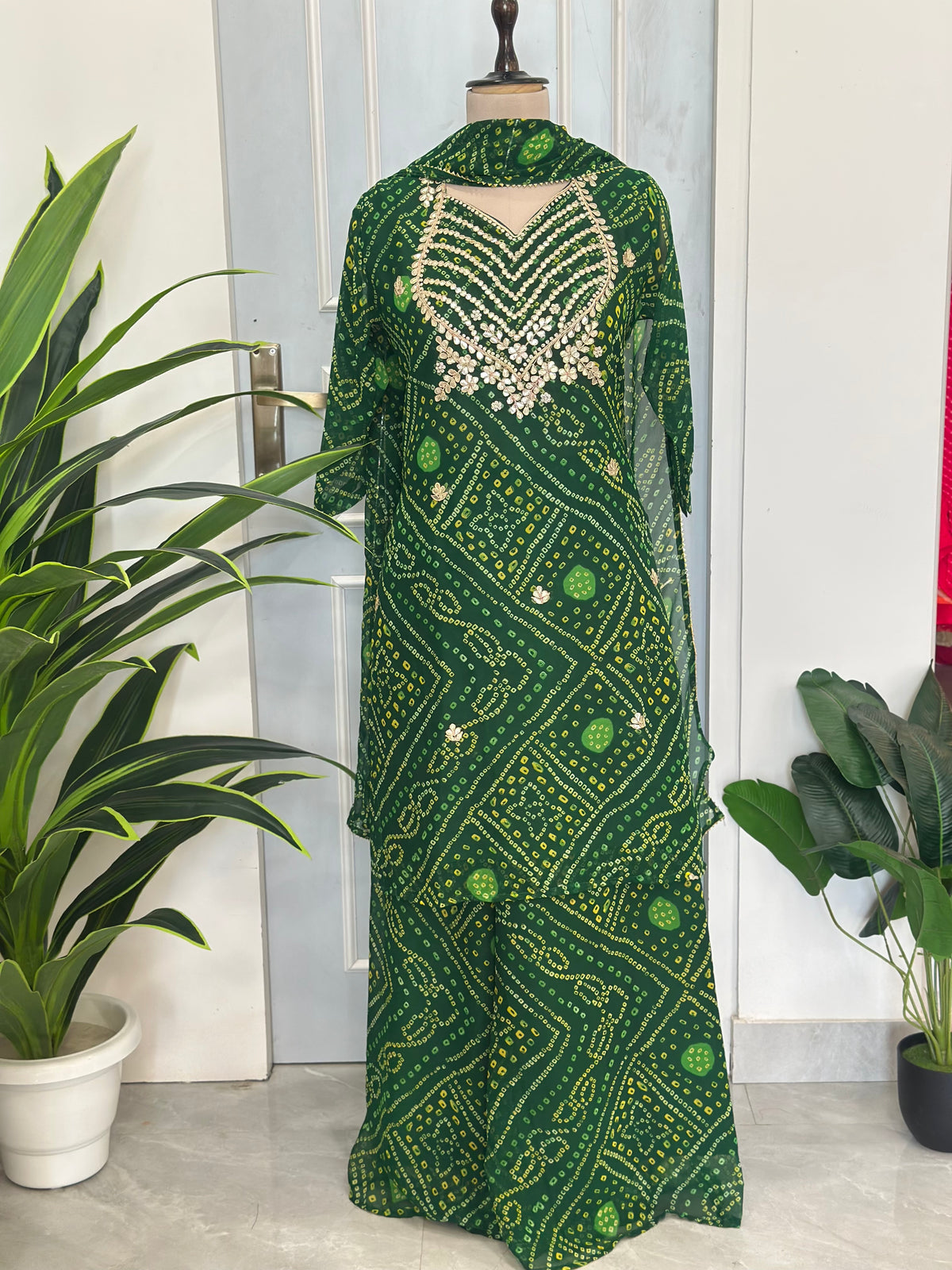 Royal Bandhej Palazzo set Collection