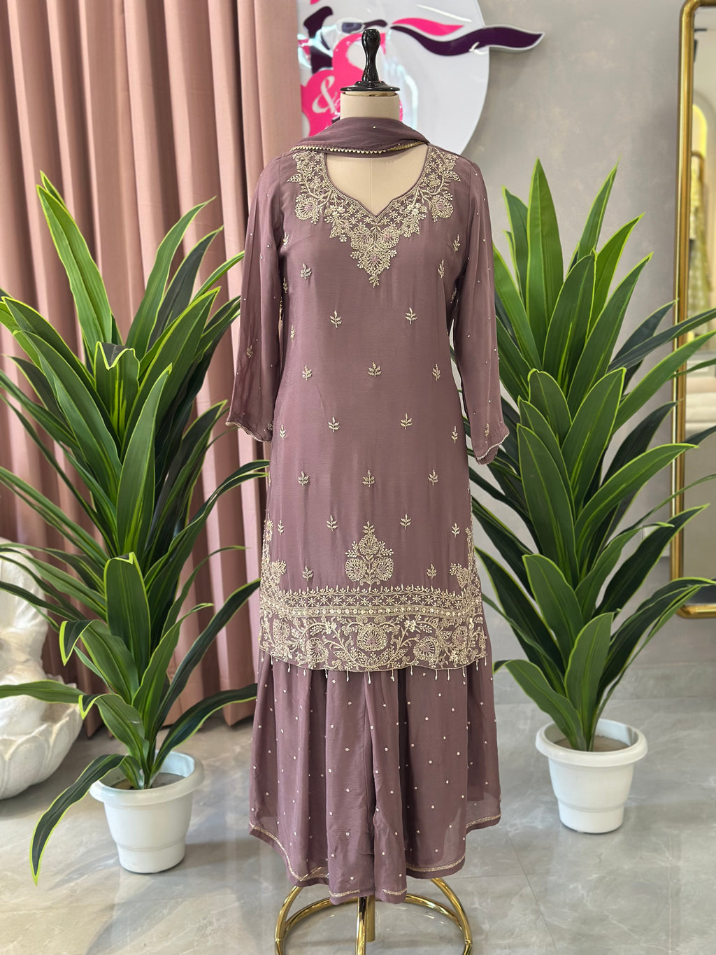 Classic Charm Sharara Set