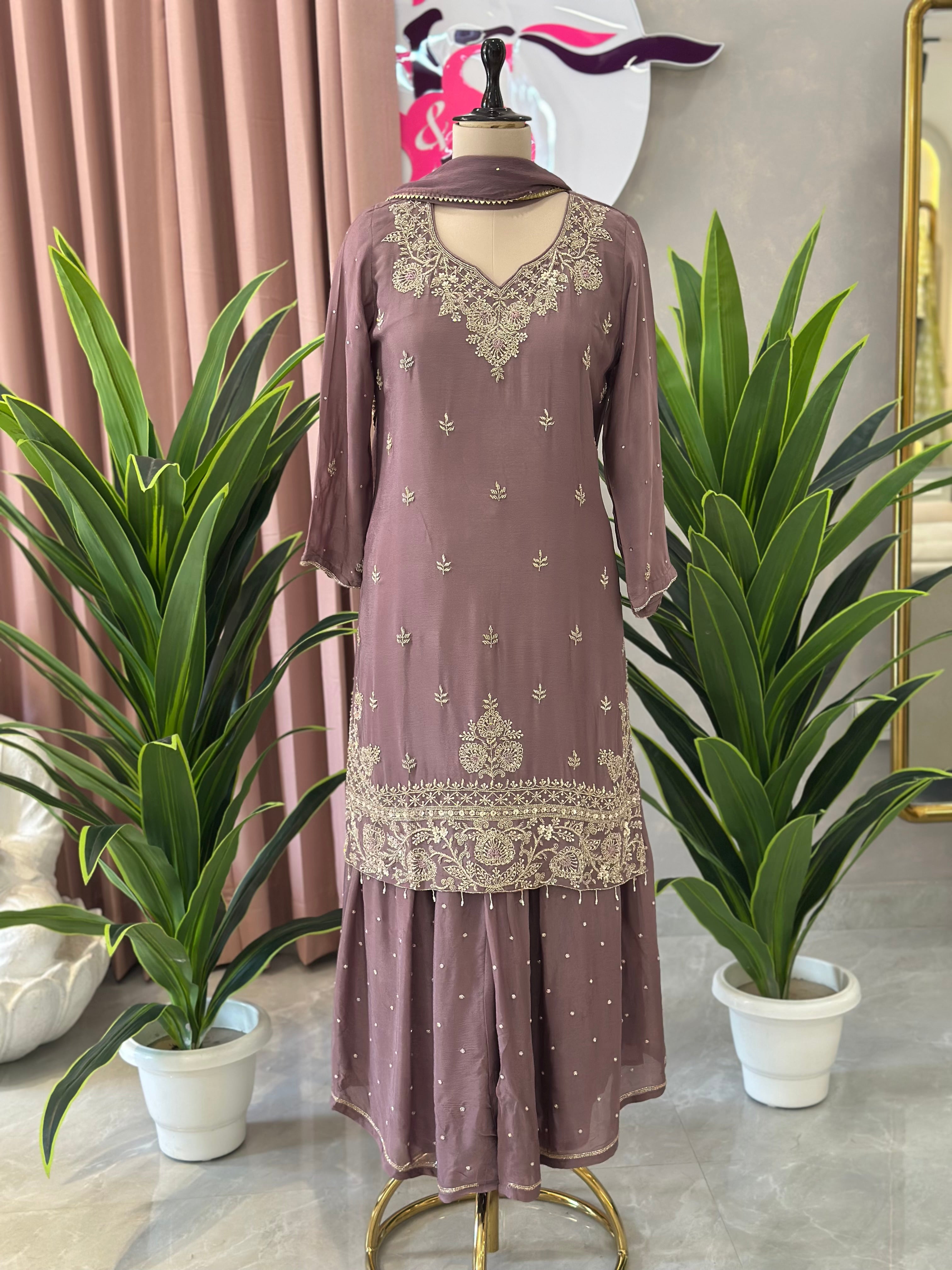 Classic Charm Sharara Set