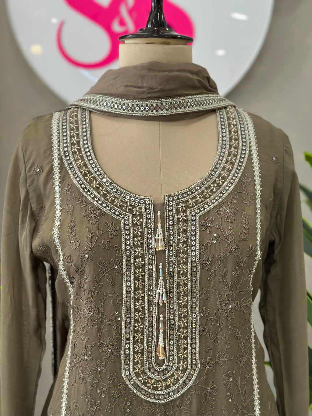 Handwork Sharara Set