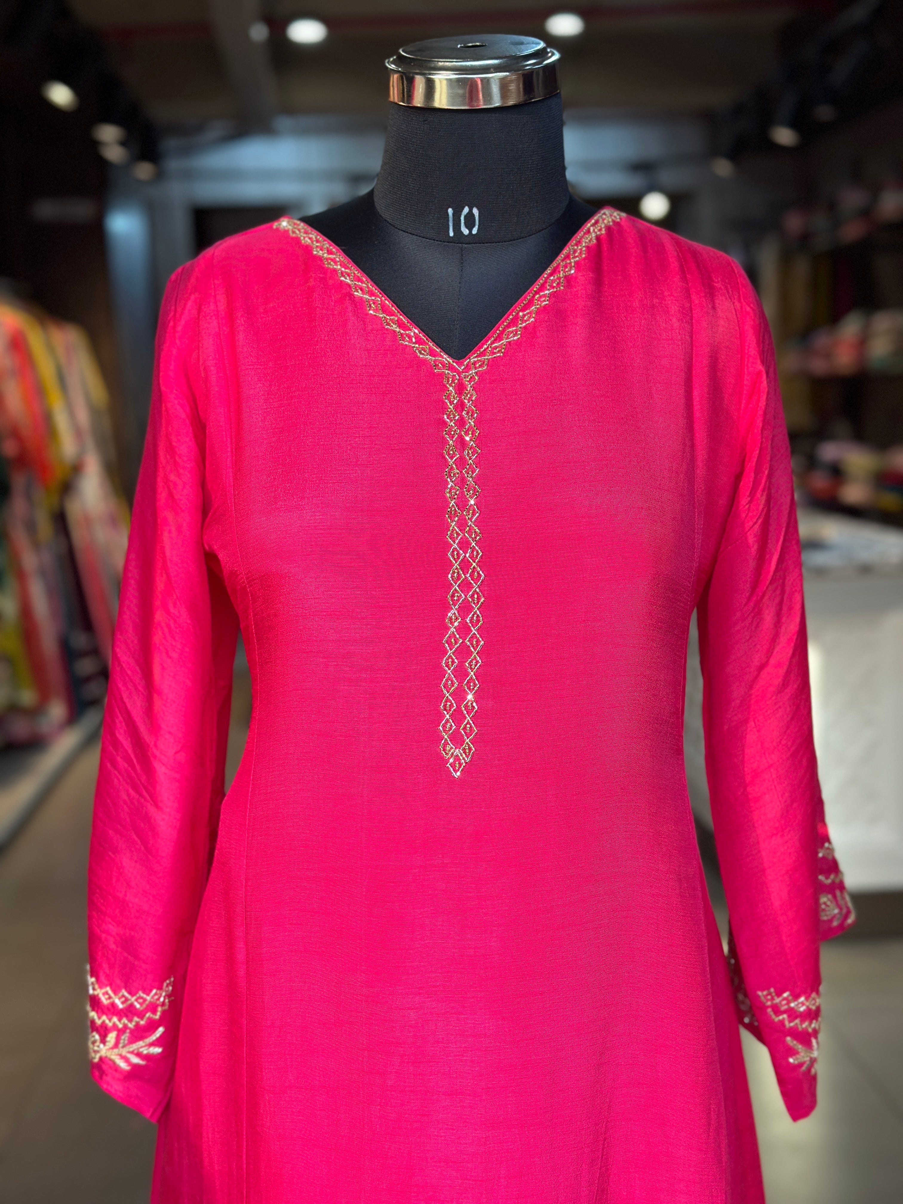 ANARKALI SUIT WITH HANDWORK