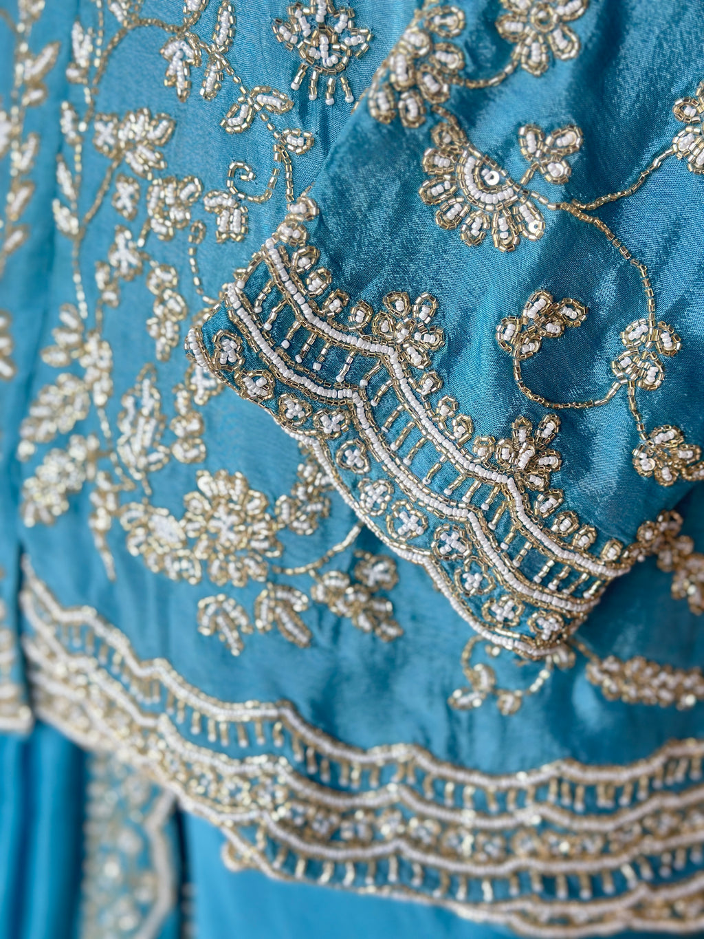 DRAPING WITH JACKET SET