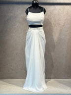 DESIGNER SLIT SKIRT OR CAP SET