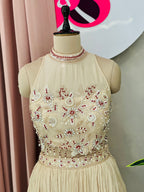 Premium Handwork Lehnga with Layered Dupatta