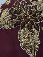 One Shoulder Classy Indo western Set