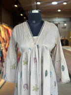 ONE PIECE EMBROIDERED GOWN