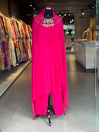 🌺Royal Pink Embroidered Kurta & Dupatta Set🌺
