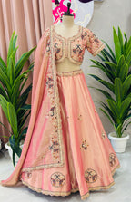 Elegant Handwork Lehenga Set with Beautiful Handwork Dupatta