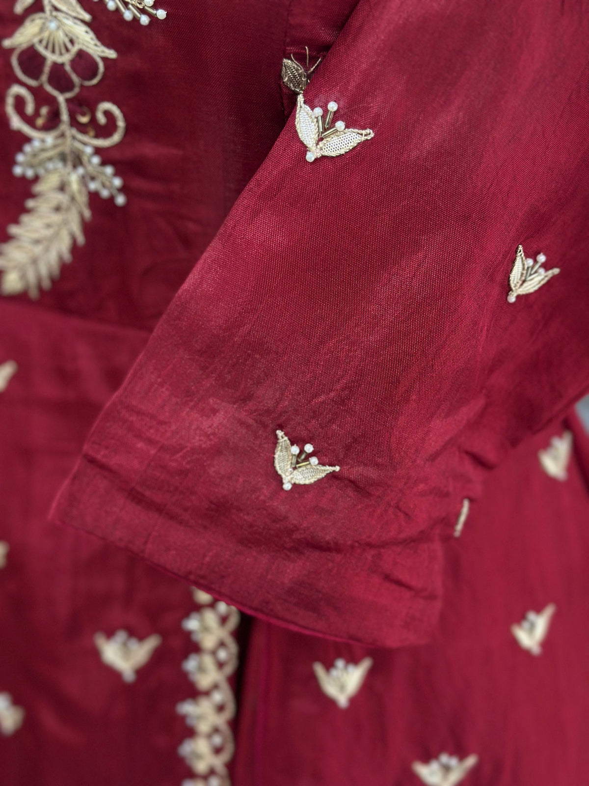 Karwa Chauth Special Royal Handwork Skirt Set