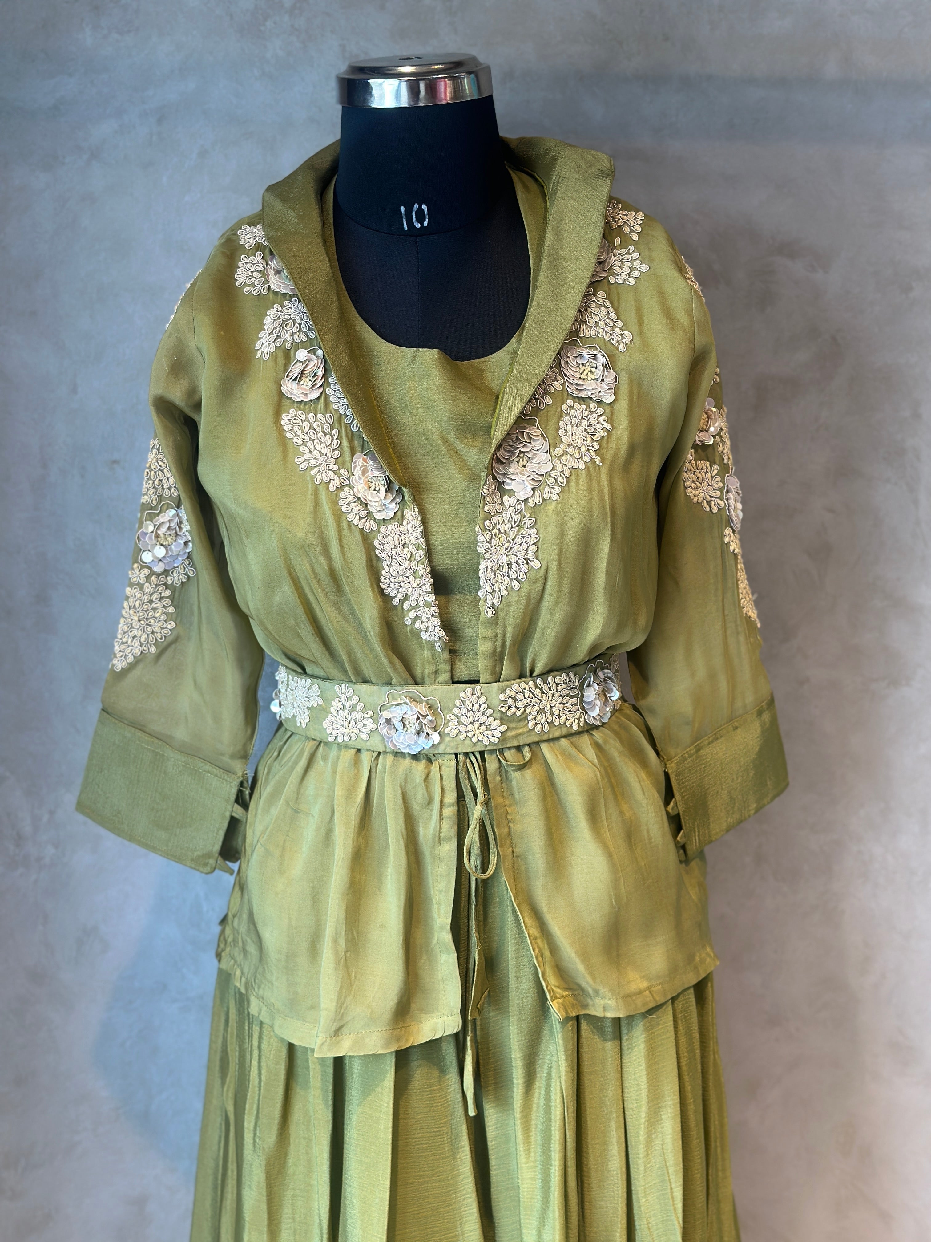 INDO-FUSION JACKET SKIRT SET