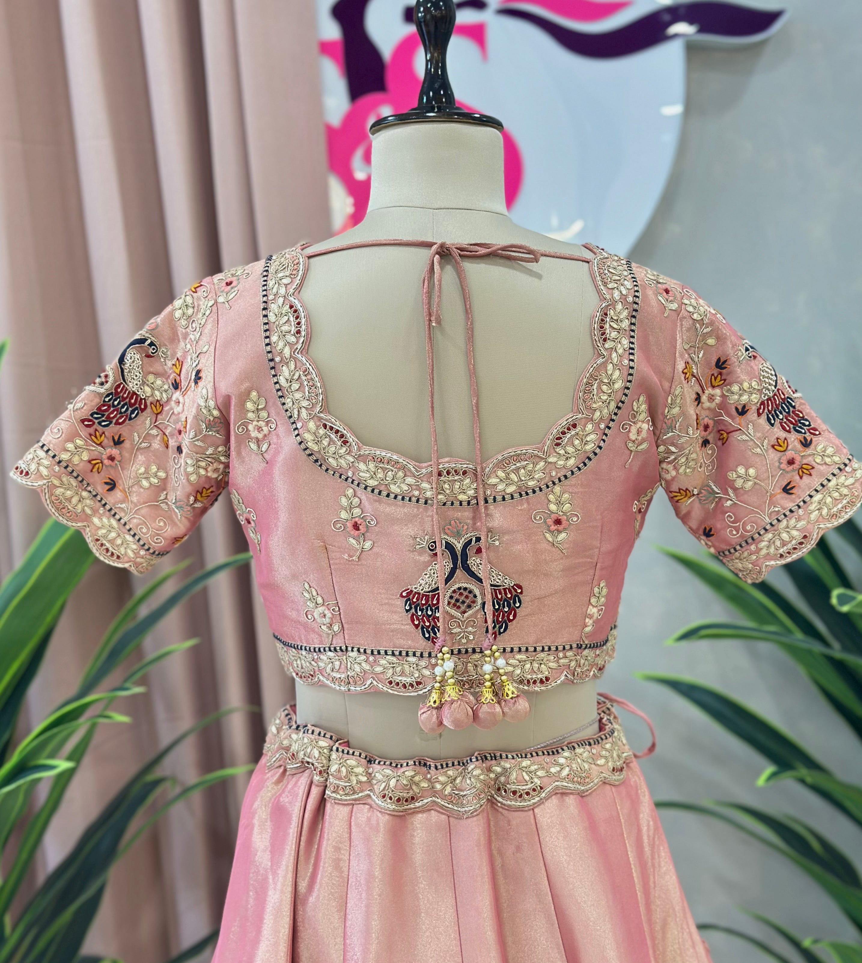 Elegant Handwork Lehenga Set with Beautiful Handwork Dupatta