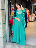 MOTHDA SPECIAL HANDWORK SKIRT SET