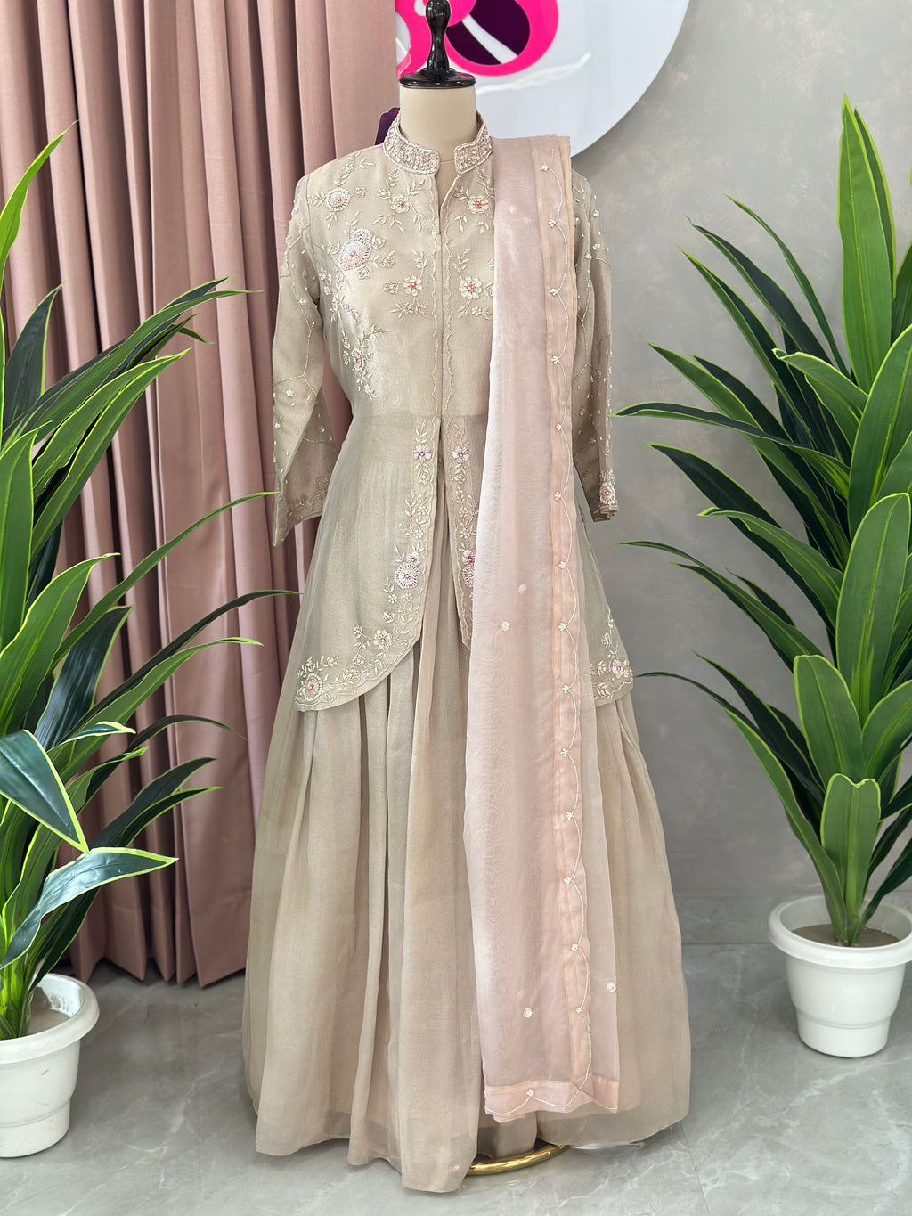 Classic Elegance Handwork Kurta Set