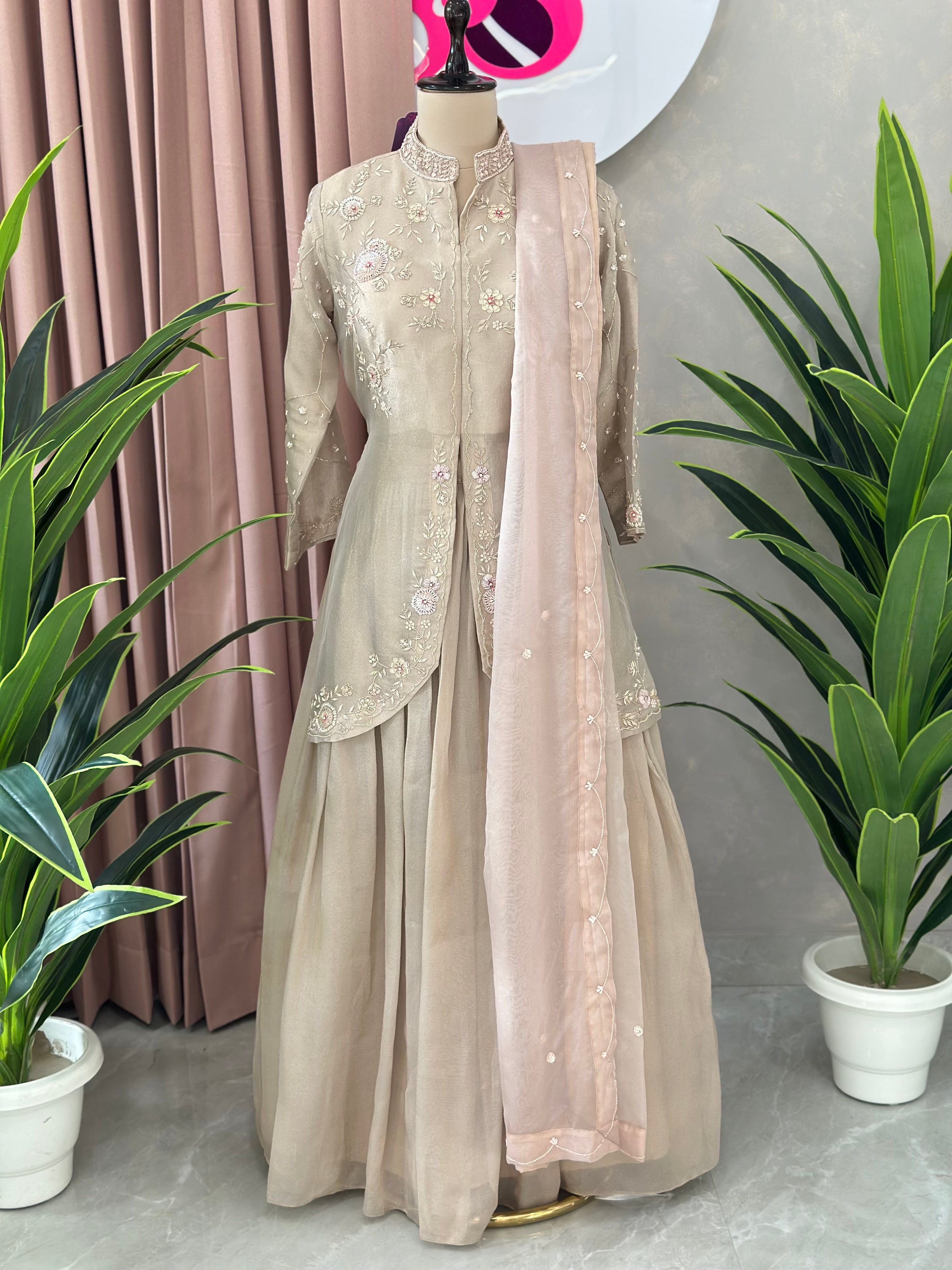 Classic Elegance Handwork Kurta Set