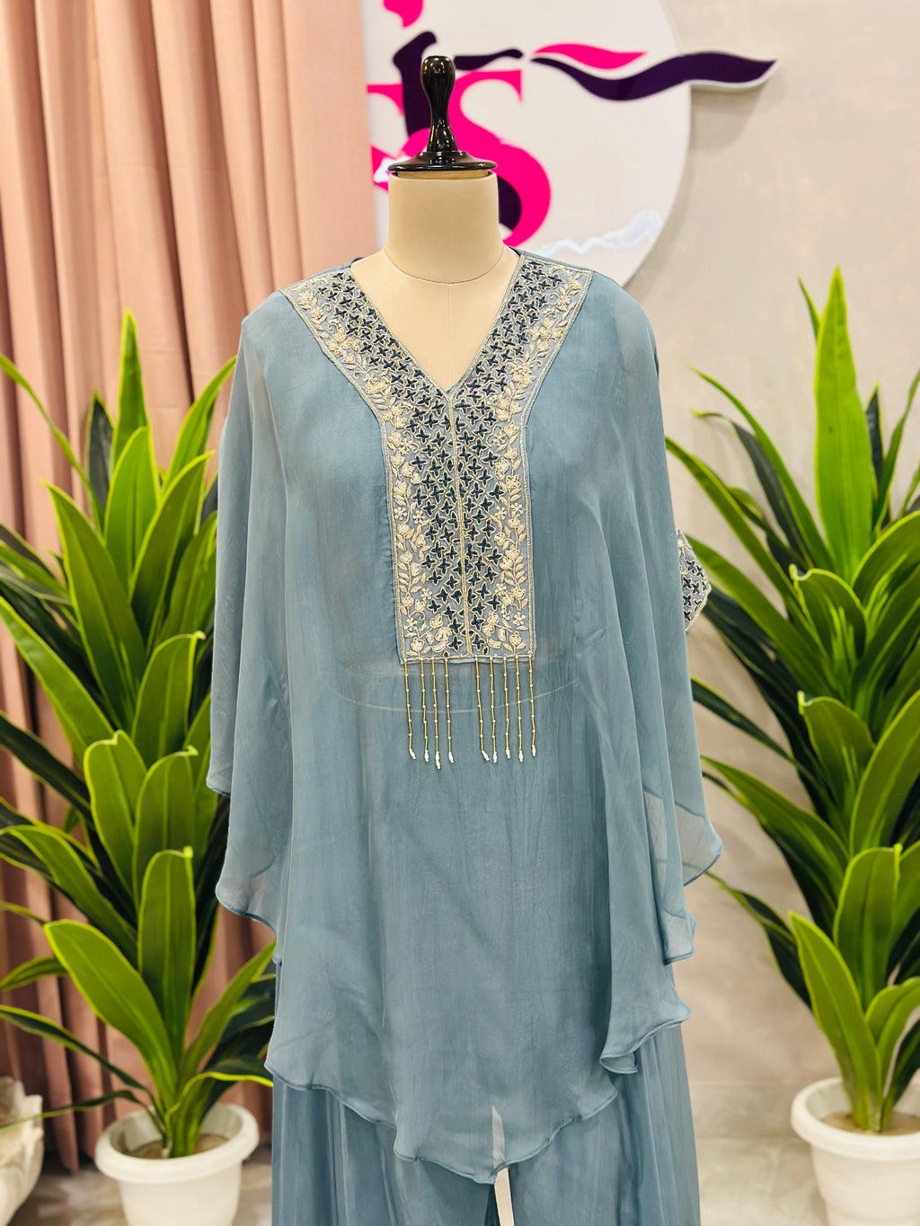 Elegant Kaftan Co-ord Set