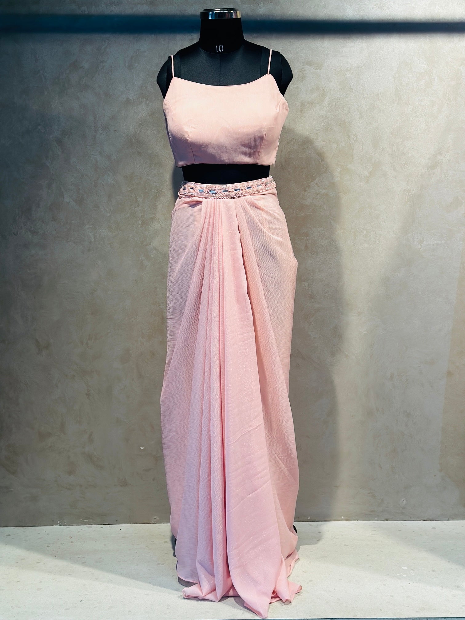 DESIGNER SLIT SKIRT OR CAP SET