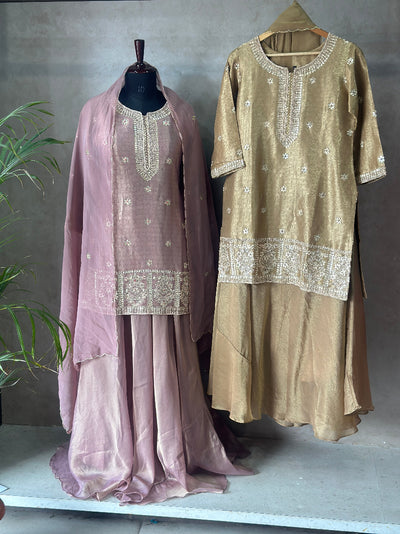 🌷🌱Premium Gotapatti & Zari HandWork Skirt Set🌱🌷