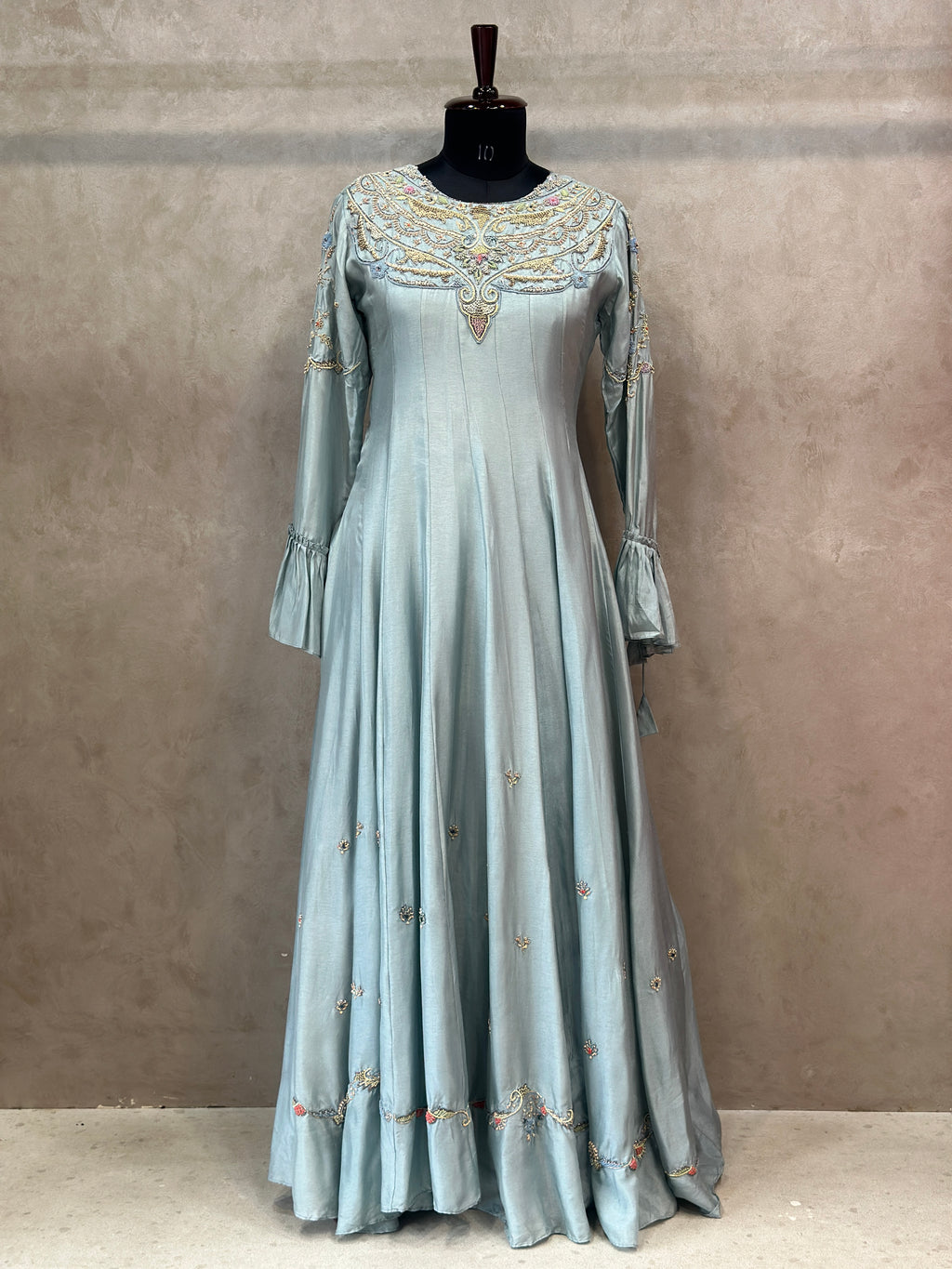 BEAUTIFUL HANDWORK LONG GOWN