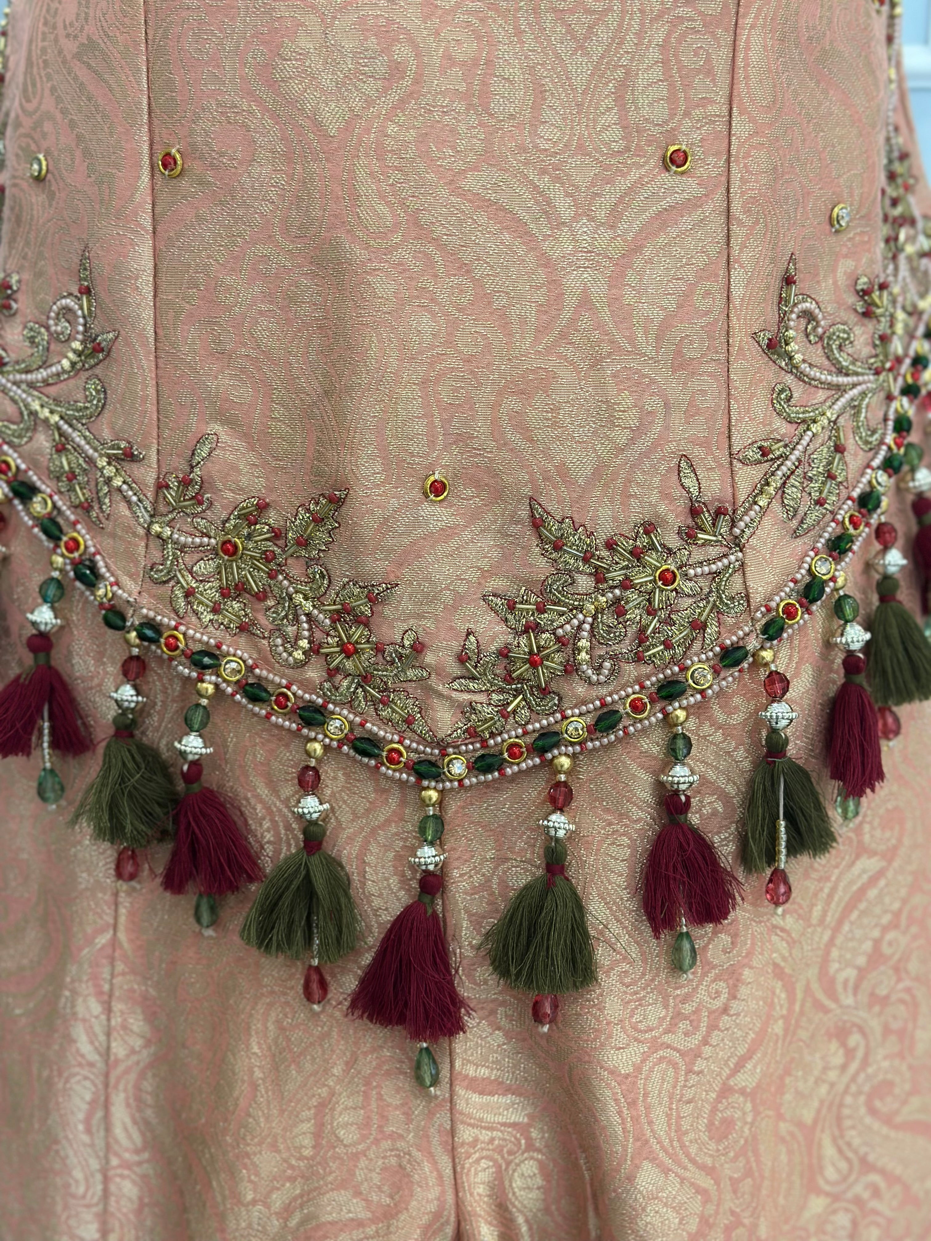 Royal Tassel Detail Indo-Western Set