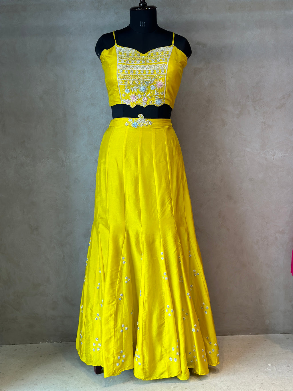 PREMIUM HANDWORK FISHCUT DESIGNER DRESS