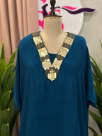 Pure Crepe Kaftan Set