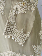 Trendy Farshi Suit With Heavy Handwork Detailing