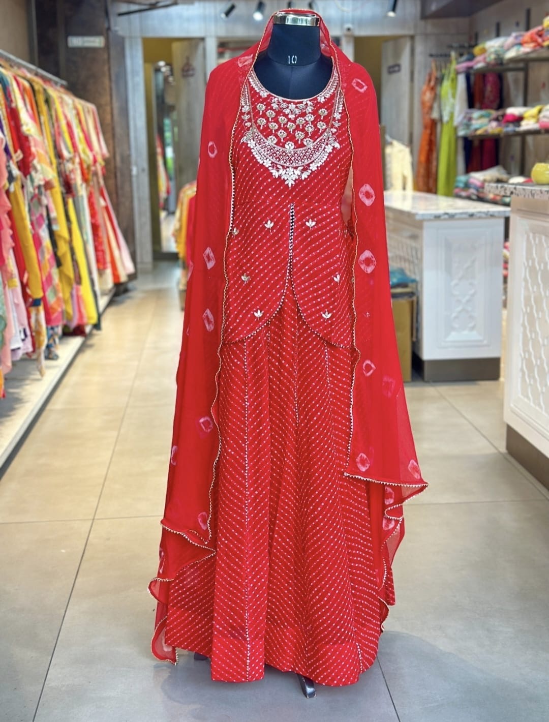MOTHDA SPECIAL HANDWORK SKIRT SET