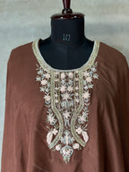 PURE CHINON HANDWORK KAFTAN SET