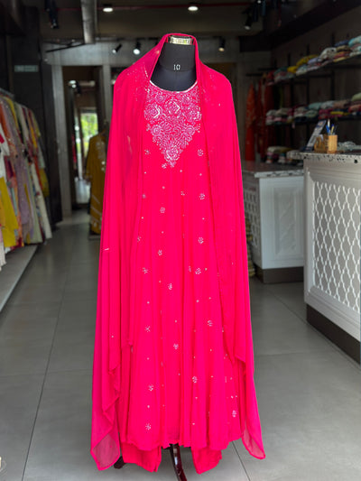 BEAUTIFUL PREMIUM HANDWORK ANARKALI SET