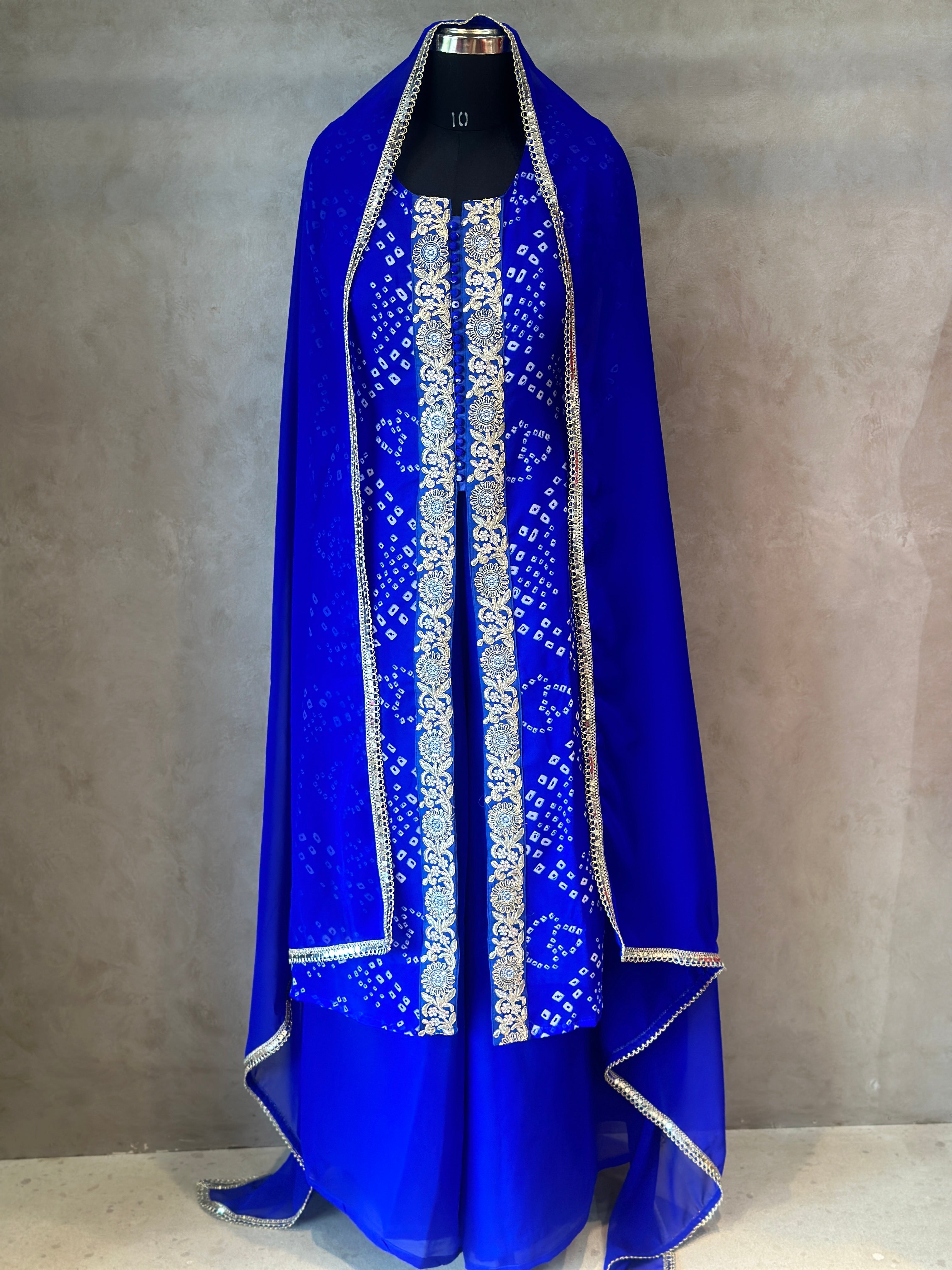 BEAUTIFUL BHANDEJ SPECIAL PLAZO SET