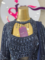 Premium Gown With Heavy Handwork Detailing