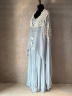BEAUTIFUL PEARLS HANDWORK DESIGNER PLAZO SET
