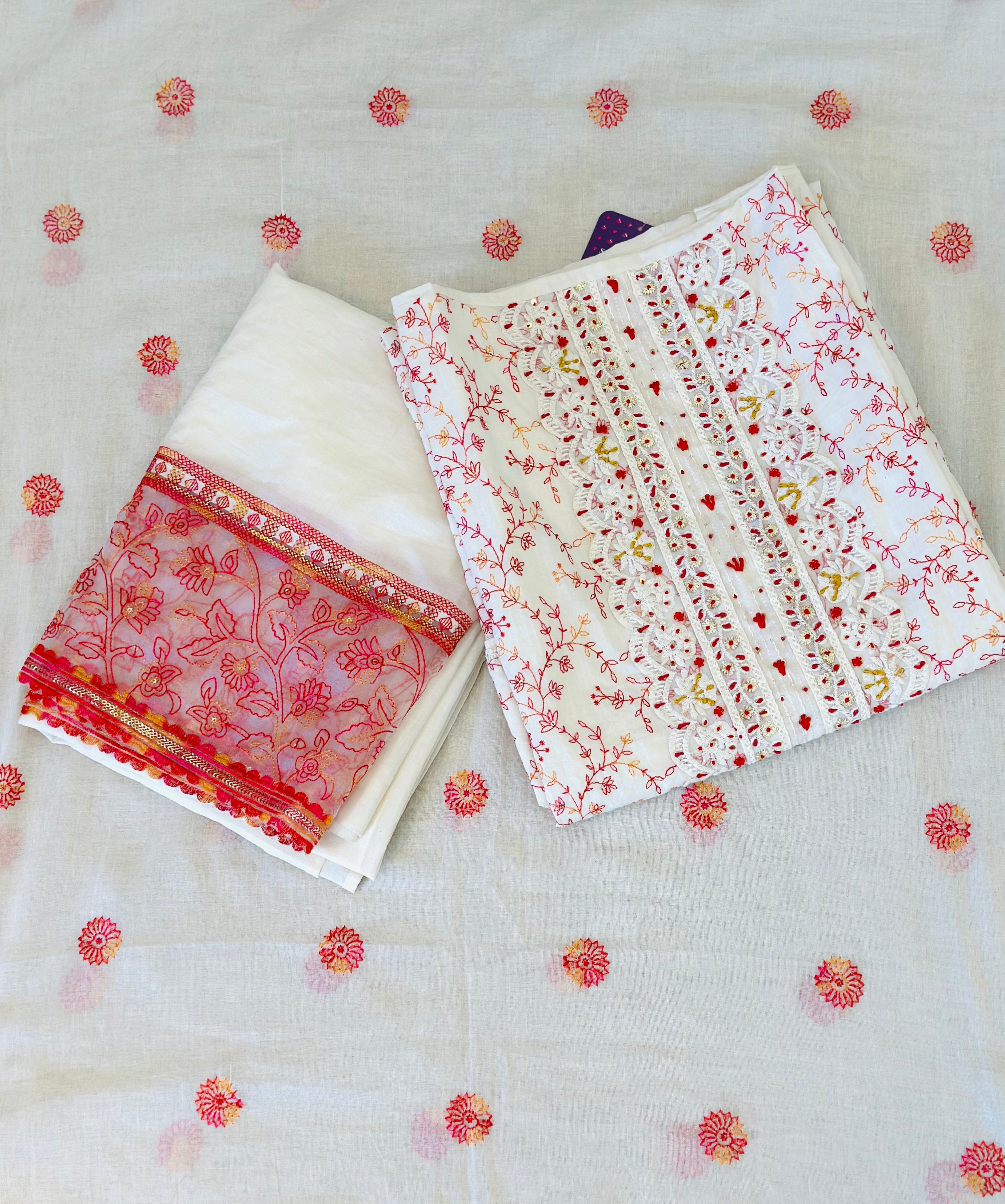🥀Thread Elegance Unstitched Set🥀