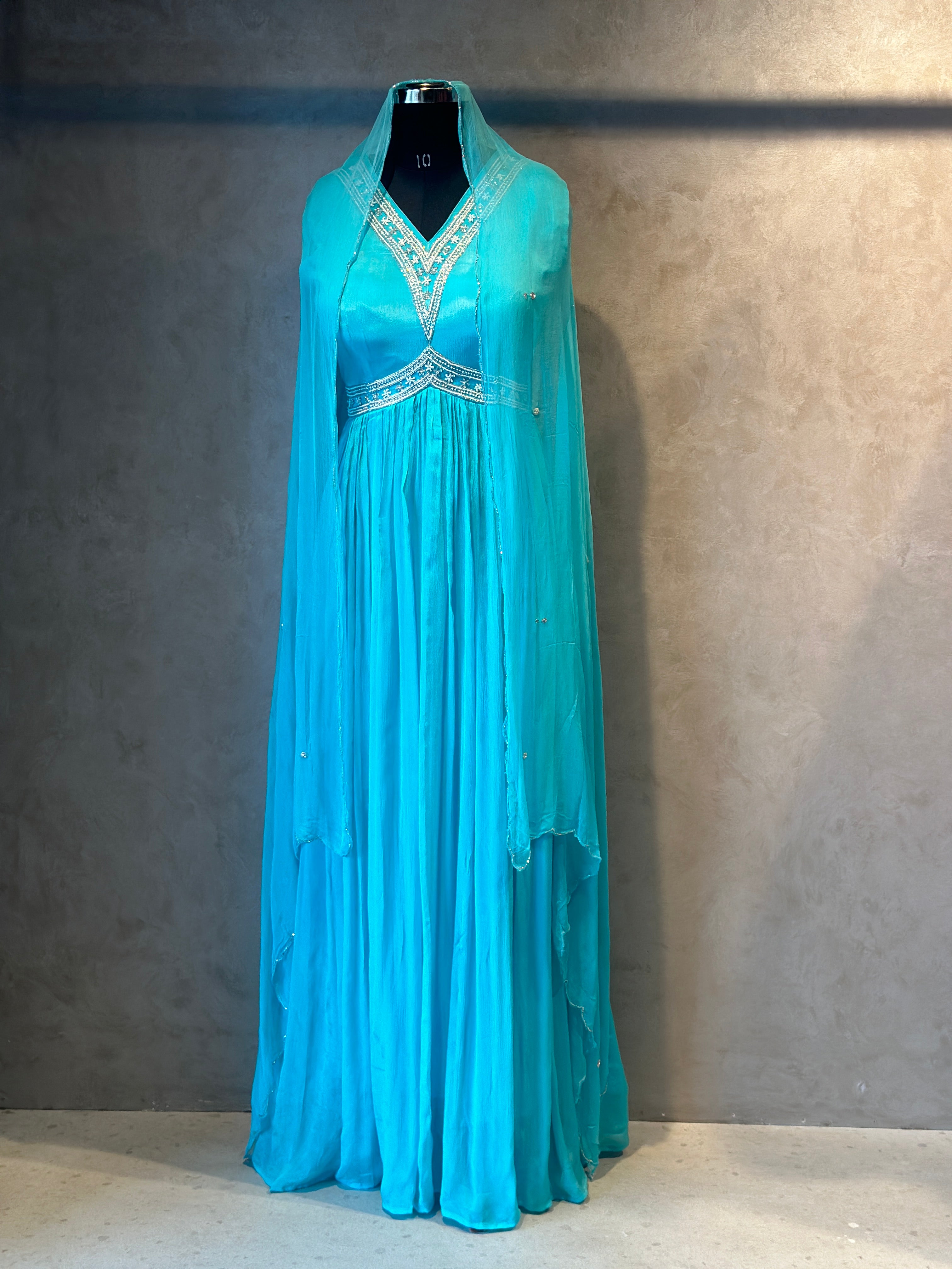 ANARKALI INDO-FUSION SUIT