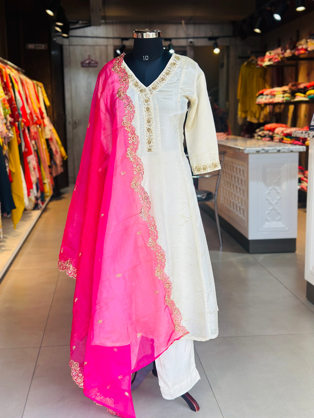 ANARKALI IN PURE ZARI TISSUE