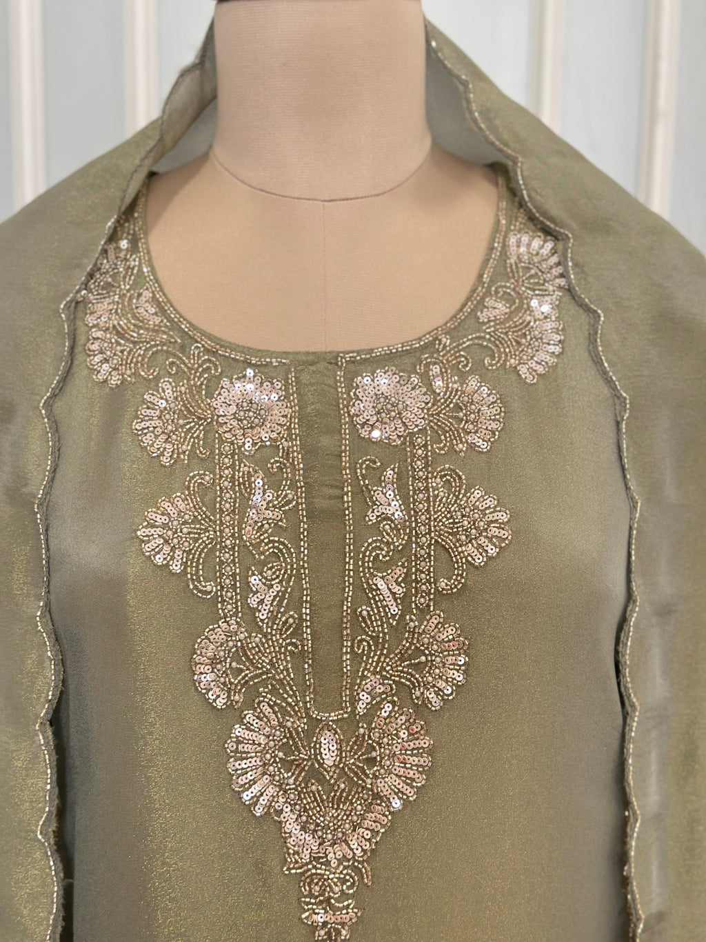 🌷Graceful Handwork Festive Suit Set🌷