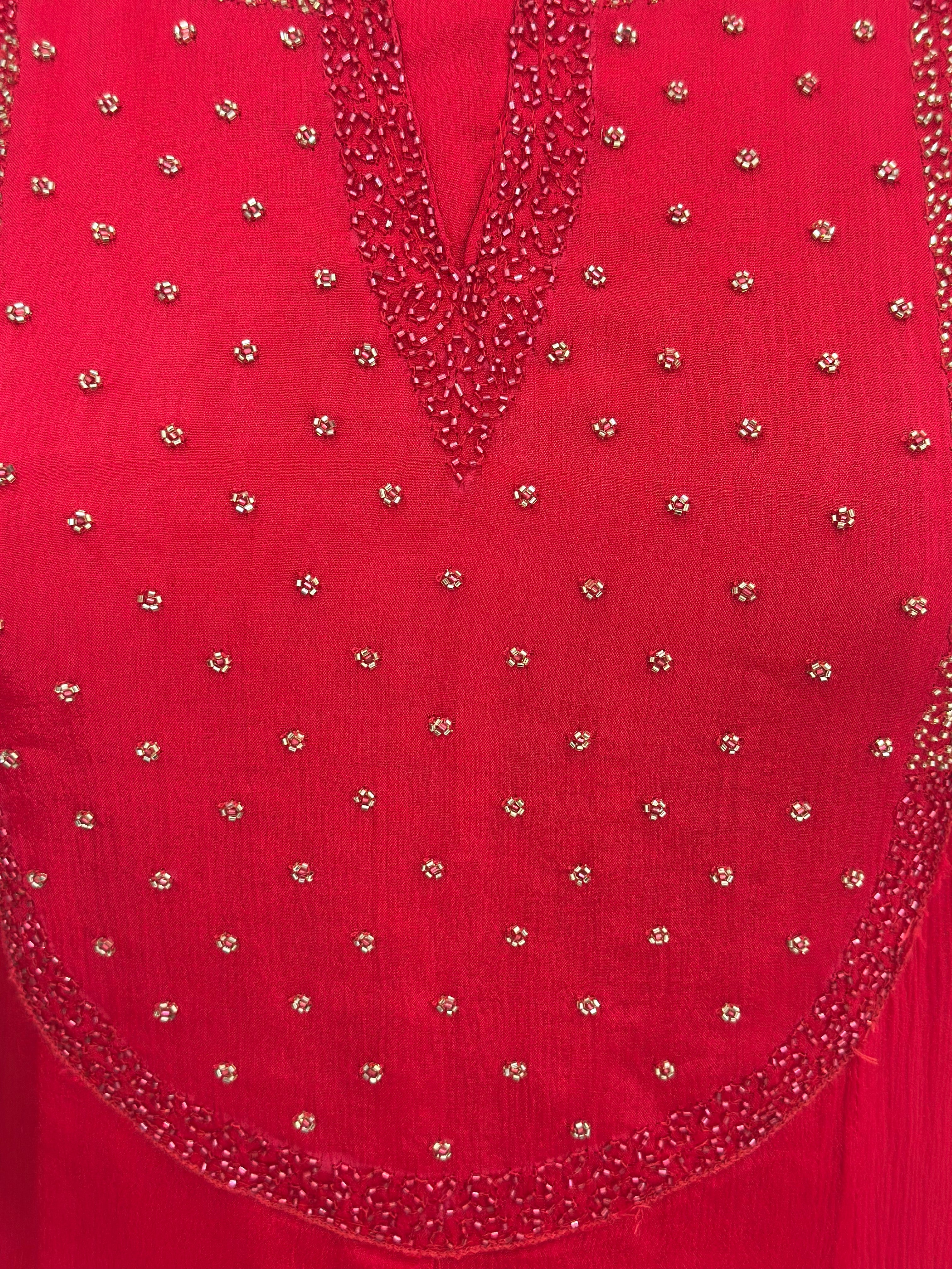 ✨ Elegant Festive Anarkali Ensemble ✨
