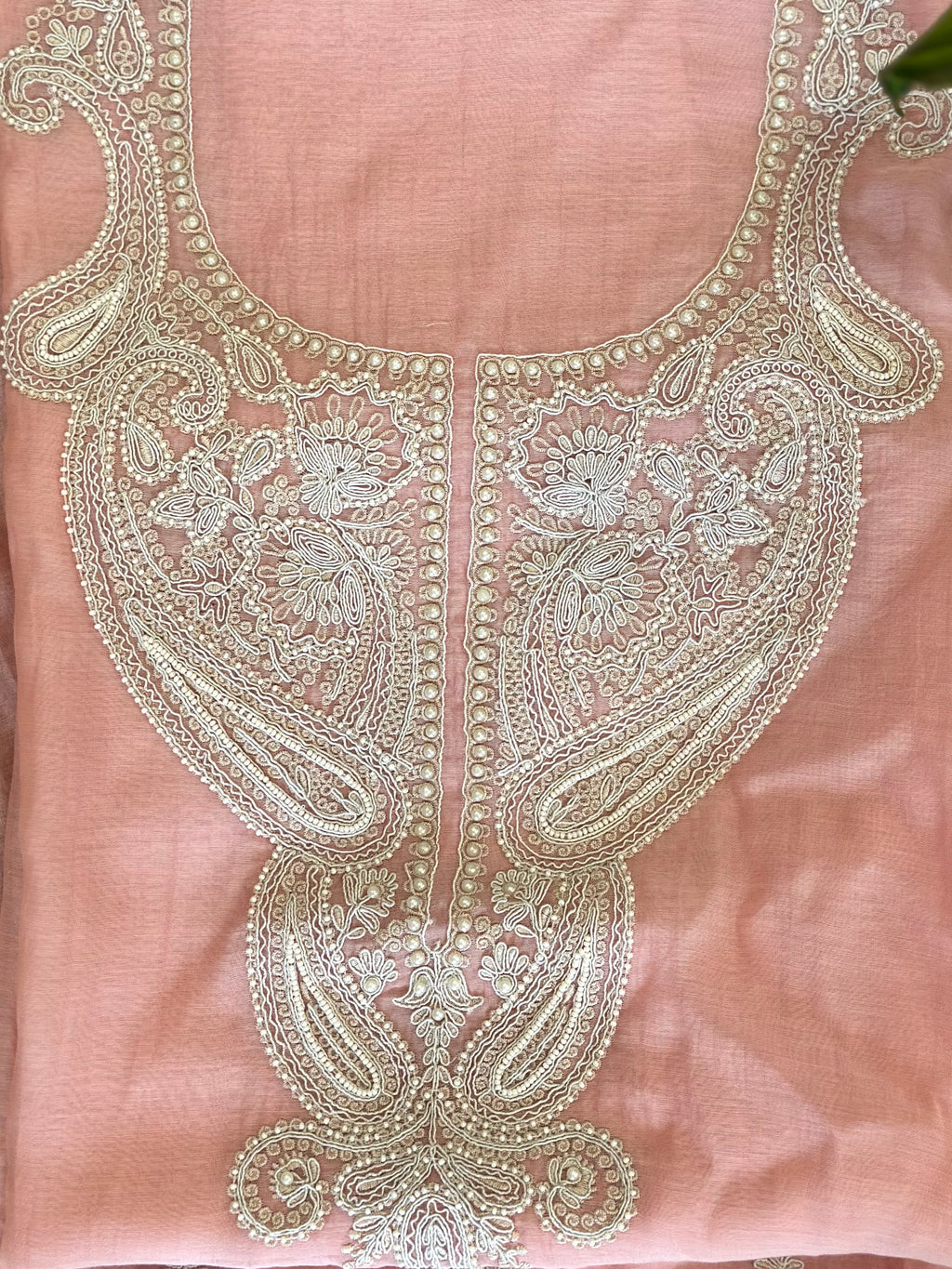 Royal Aari Elegance Unstitched Set
