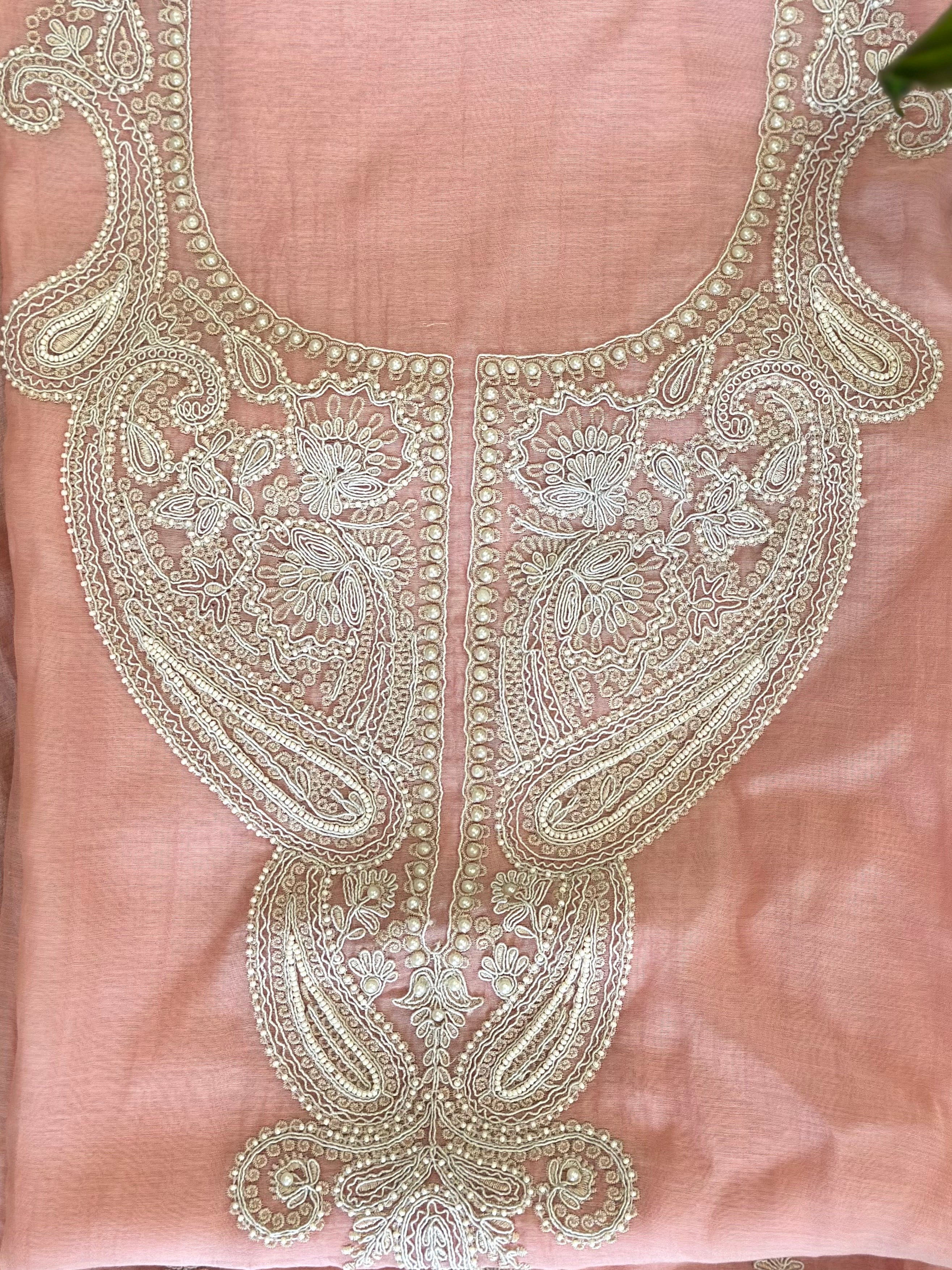 Royal Aari Elegance Unstitched Set