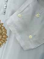 Pure Chinon Embroidered Co-ord Set