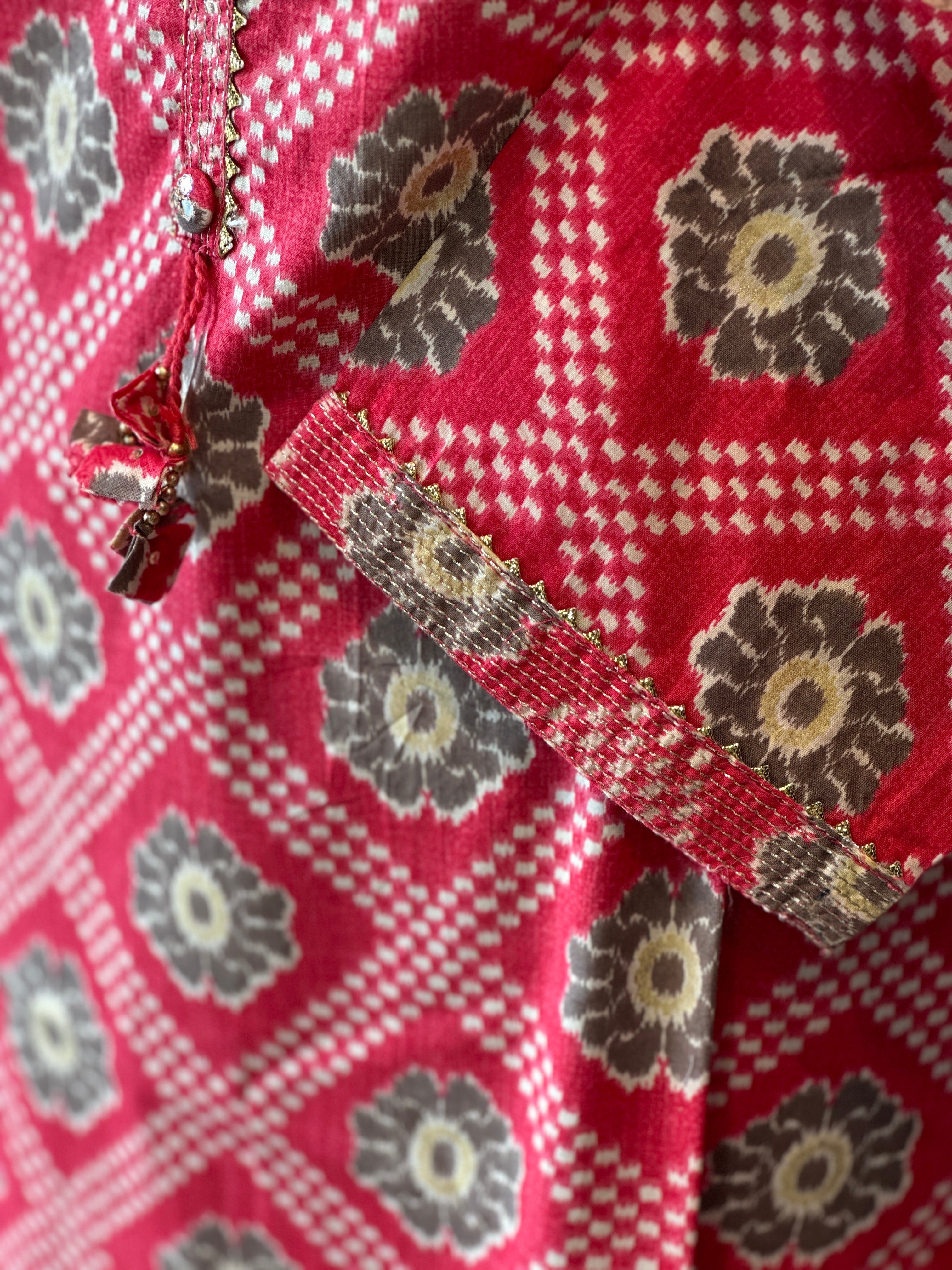 BEAUTIFUL FLORAL KURTI