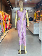DRAPING WITH JACKET SET
