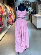 DESINGER SLIT SKIRT SET