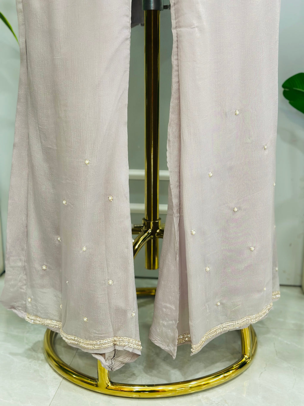 Ethereal Handwork Kurta Palazzo Set
