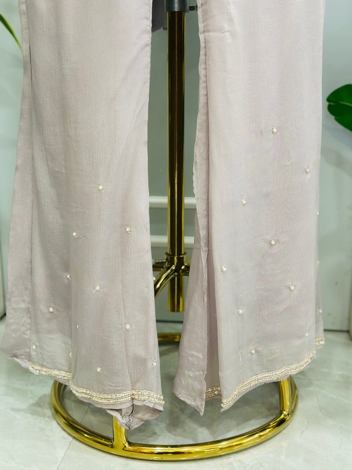 Ethereal Handwork Kurta Palazzo Set