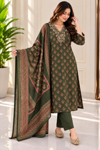Floral Heritage Handwork Suit Se