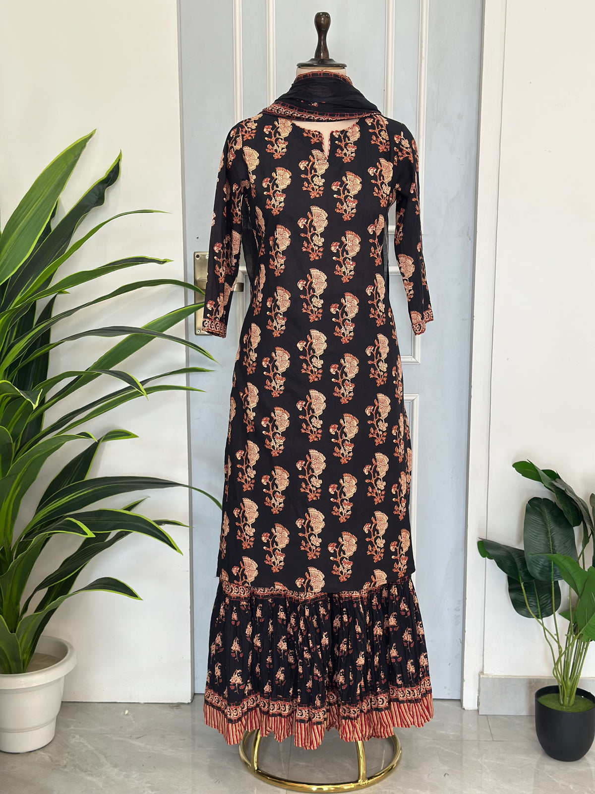 🍁Traditional Print Skirt Set🍁